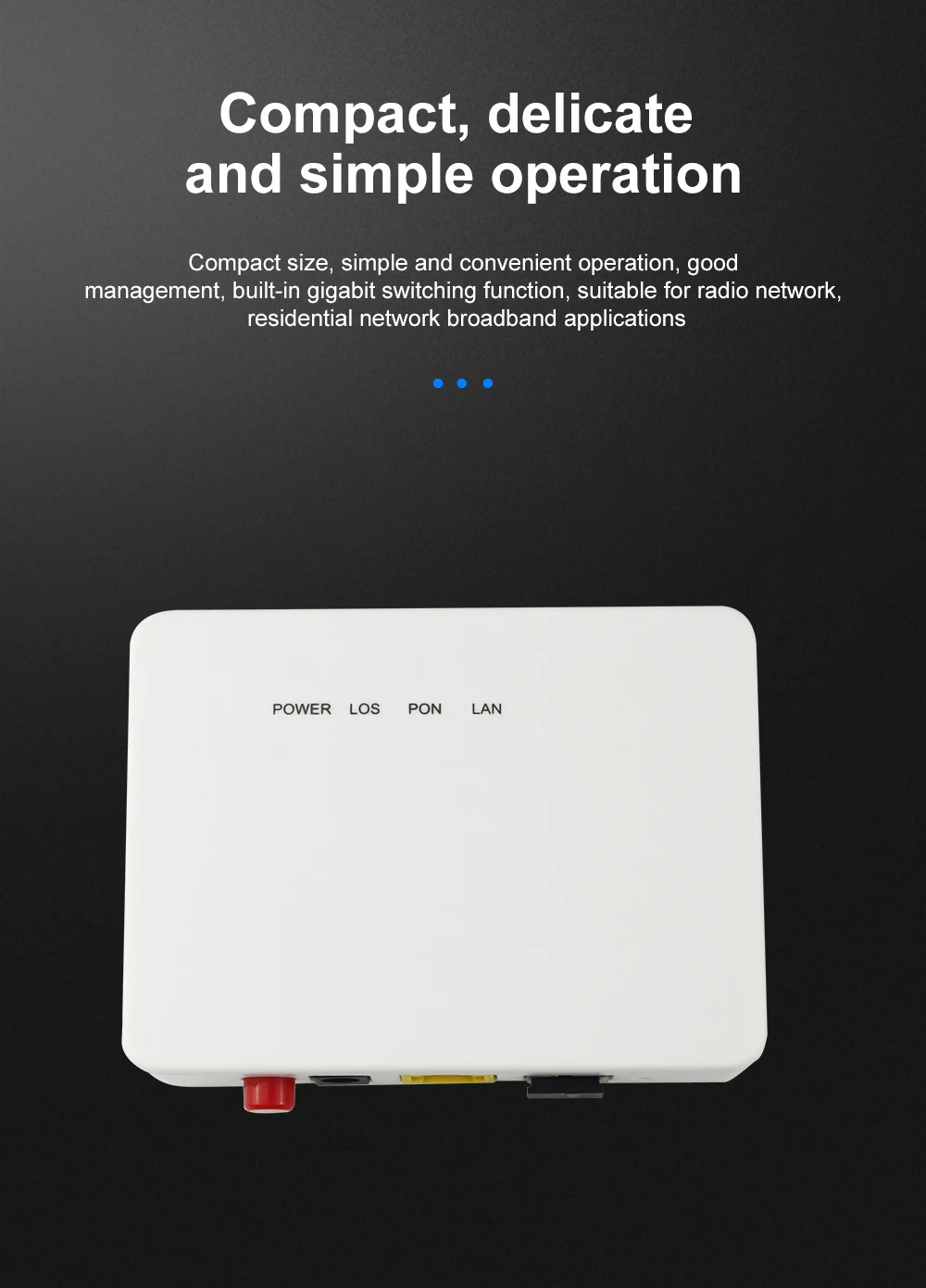 FTTH 1 порт ONU EPON GPON XPON FTTO FTTB GEPON ONT волоконный Терминал EPON SFF модуль 1RJ45 1 волоконный совместимый zte чип Fiberhome