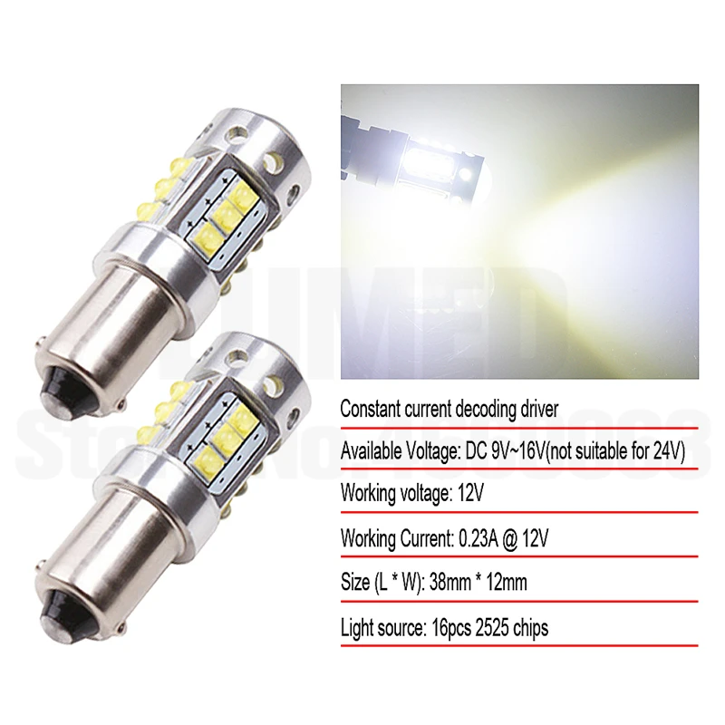 2x H21w BAY9S BA9S BAX9S XBD чипы светодиодный белый Canbus безошибочный светодиодный фонарь заднего хода 80 Вт белый
