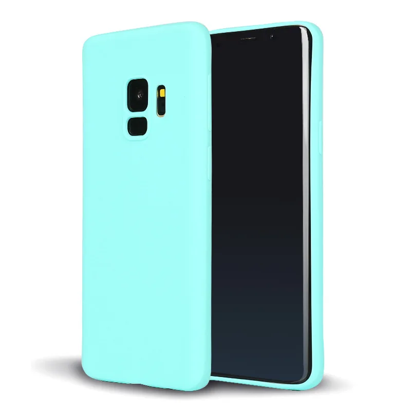 Ультратонкий чехол карамельных цветов для Samsung Galaxy S8 S9 A6 A8 Plus J4 J6 2018 S6 S7 Edge A3 A5 A7 J3 J5