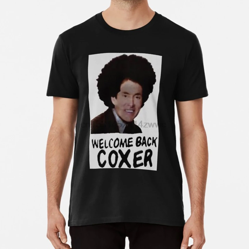 Добро пожаловать назад Cox Coxer футболка скрабы Кокс Иисус jd turk zach braff percival |