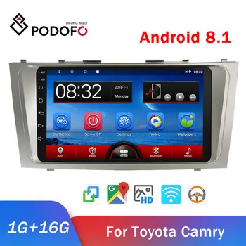 

Podofo 2 din Android Car Radio for Camry GPS Navigation Wifi car autoradio Car Multimedia Player for Camry 08-11 car stereo