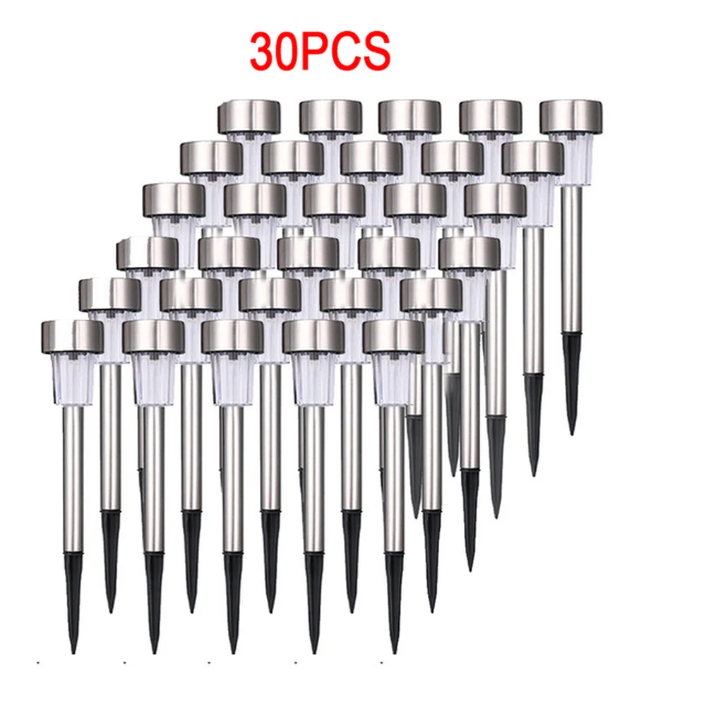 Outdoors Led Solar Lights Outdoor Lawn Lamps Street Lighting Luminaria For Garden Decoration Powered Path | Лампы и освещение