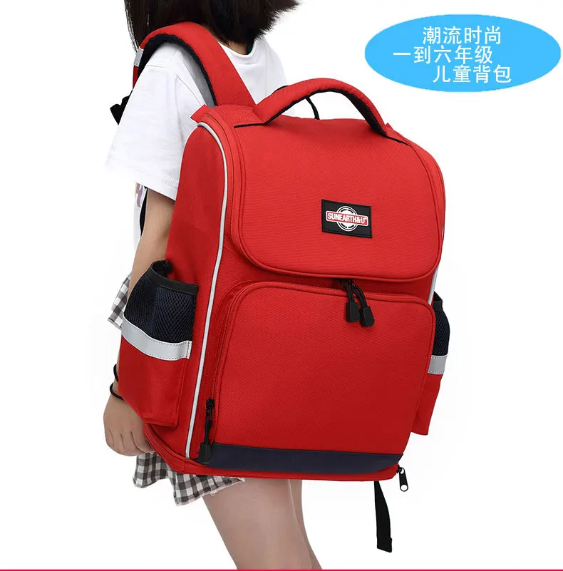

2019 Autumn New Style Children Shoulder School Bag Cartoon Pattern Backpack Portable