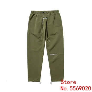 

Sureme 2020ss 1:1 Best Quality Fog Essentials Track Pants Men Sixth Collection Casual Pants 3M Reflective Sweatpants Men