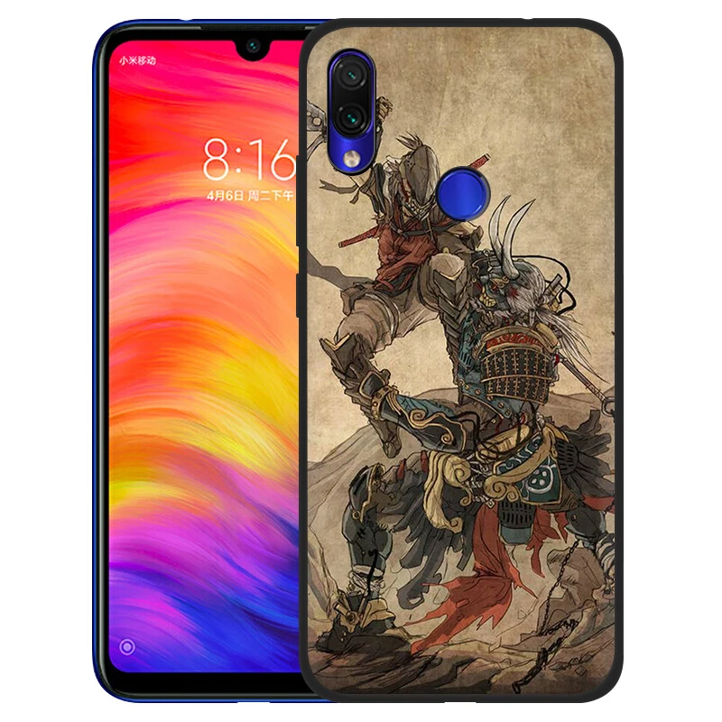 B3 EWAU японский Ukiyo-e Art силиконовый чехол для телефона для Xiaomi Redmi 8A 4A 4X5 plus 5A 6 pro 6A 7 7A S2 GO K20 pro - Цвет: B3