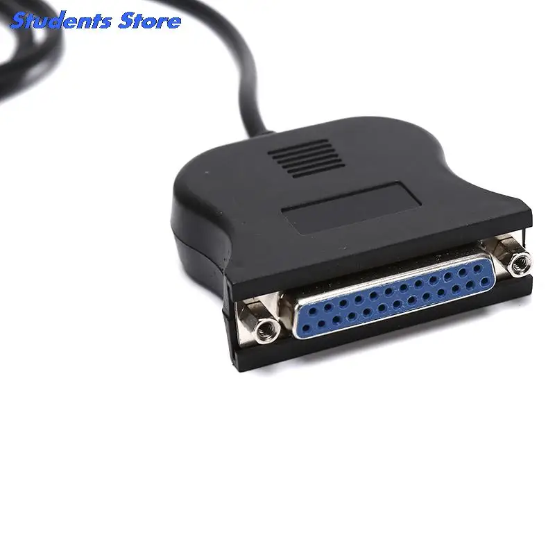 1pc 120cm USB 2.0 to 25 Pin Parallel Port Printer Cable IEEE 1284 USB