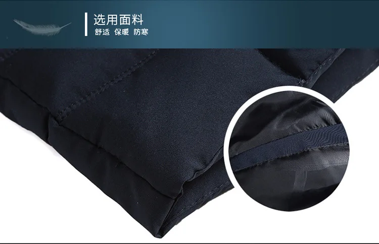 Winter New Style Middle-aged Men Business Cotton Overcoat Middle-aged Daddy Clothes Cotton-padded Jacket Warm Stand Collar Cotto