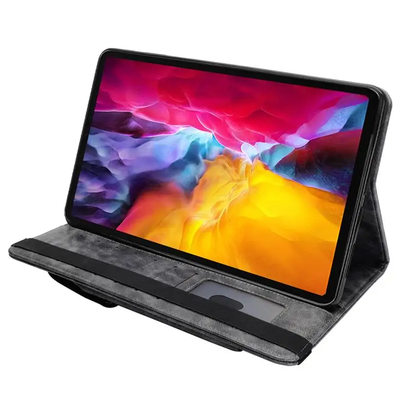 Чехол для планшета iPad Pro 11 дюймов 2020 чехол с держателем ручки Smart Wake двухрядная