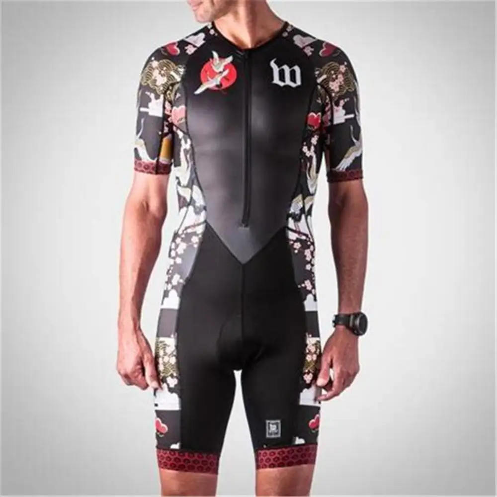 13 Wattie ink, новинка, Pro Team, костюм для триатлона, мужской, короткий рукав, для велоспорта, Облегающий комбинезон, Майо, комплекты для велоспорта, Ropa ciclismo hombre - Цвет: 13