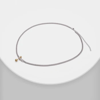 

Amorita boutique Miniature dumbbell pendant necklace