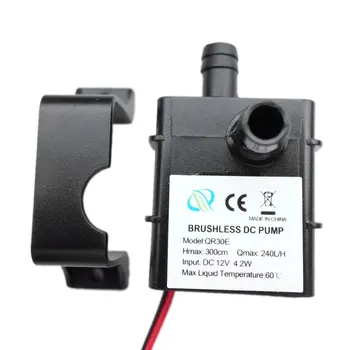 

Professional Low Noise QR30B DC 5V 2.3W 220L/H Flow Rate Waterproof IP68 CPU Cooling Car Brushless Water Pump