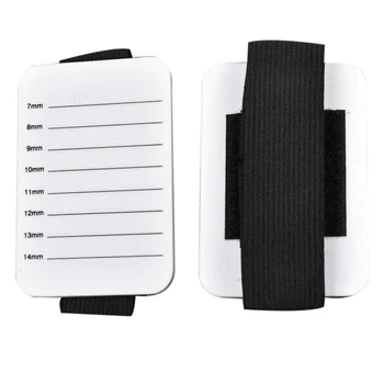 

1 x Eyelash Extension Pallet Eyelash Handyboard Tool Holder Hand Holding White