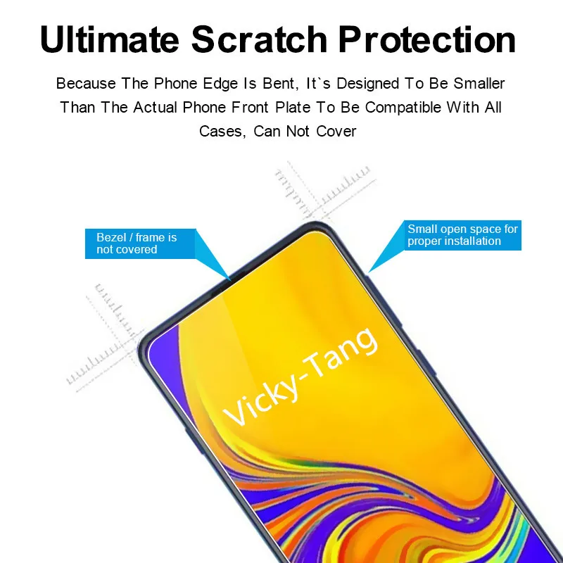 1 шт. закаленное против царапин стекло для samsung Galaxy A90 2019 протектор экрана 9H 2.5D