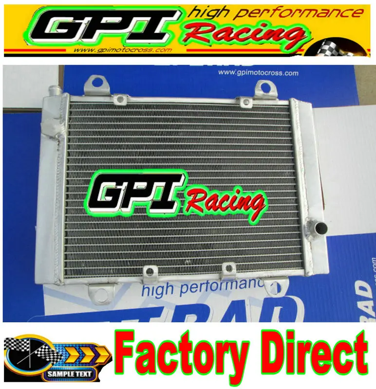 Алюминиевый гоночный радиатор GPI для Kawasaki Brute Force 650 прерии 700 KXF700 KVF650 новый высокая