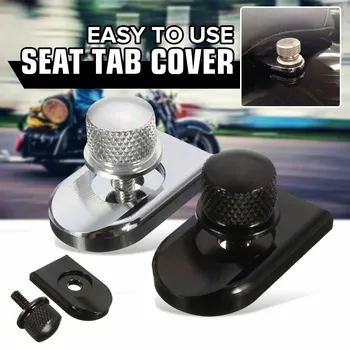 

1/4-20 Motorcycle Seat Bolt Tab Screw Mount Knob Cover for Harley Sportster Dyna Fatboy Road King Softail
