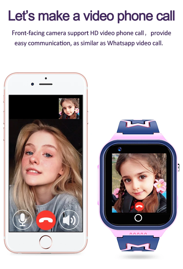 M60 kids smart watch lbs