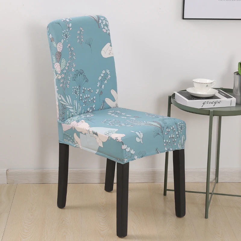 Универсальный Набор стульев, чехол для офисных стульев, эластичный материал из спандекса, для ресторана, полностью завернутый, для свадебного банкетного стула отеля - Цвет: 7