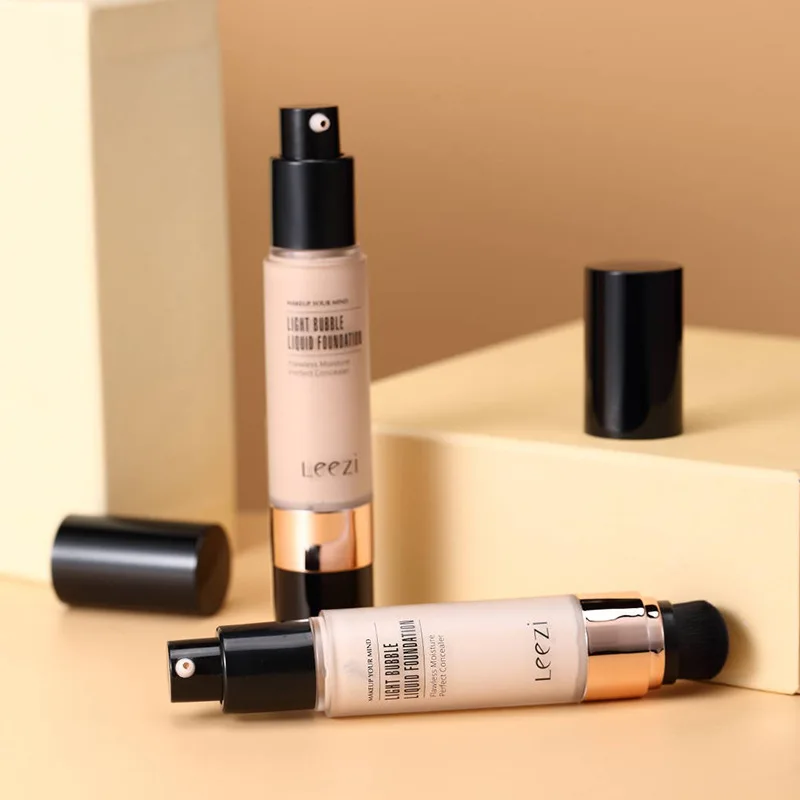 Maquillaje профессиональная основа для лица макияж консилер крем матовое покрытие жидкая Косметика водостойкая натуральная с кистью