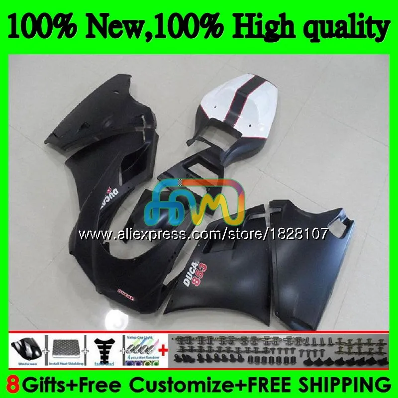 748 853 для поездок на мотоцикле DUCATI 916 996 94 95 96 97 98 99 02 71BS. 18 998 S R черно-белый 1994 1995 1996 1997 1998 1999 00 2001 2002 обтекатель - Цвет: No. 1