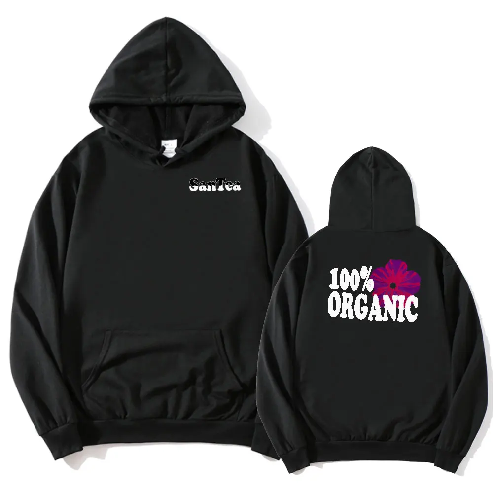 Santea Merch 100% Органическая Толстовка свитшоты унисекс пуловер | Женская одежда