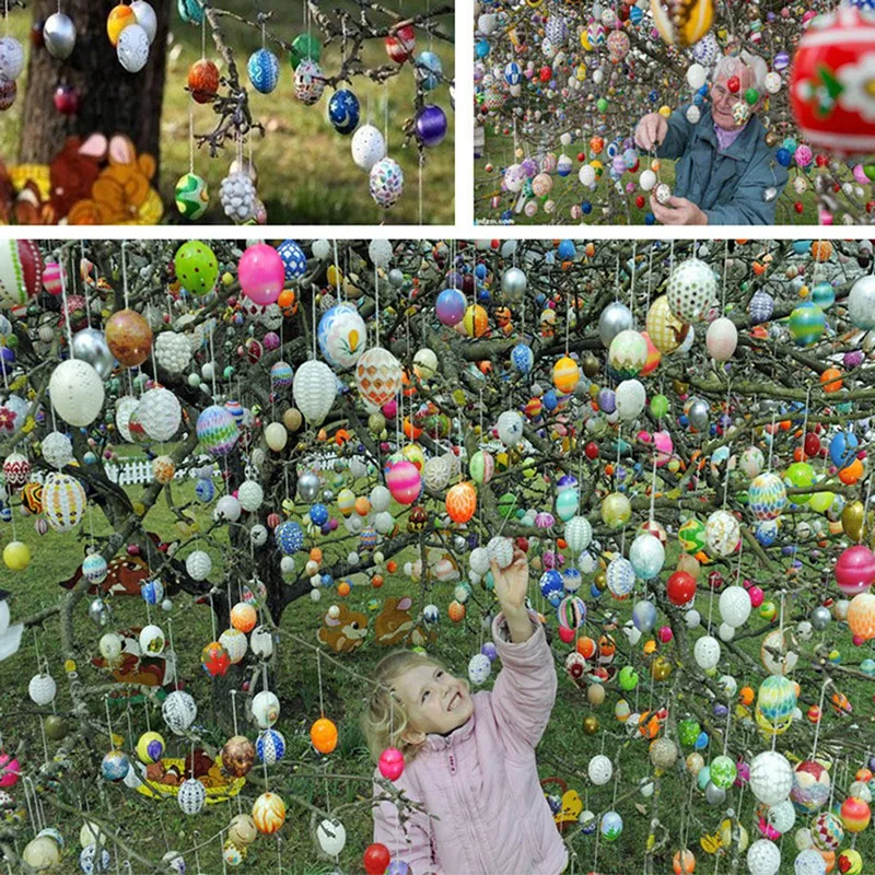 Orbita Easter DIY ручная роспись цвет ing пасхальное яйцо ручная работа мультфильм ручная окрашенная яичная скорлупа игрушка шаблон цвет случайный