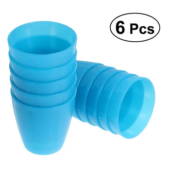 

250ml Elegant Plastic Reusable Toddler Cups Party Mugs Eco Friendly Standard Juice Cups Drinking Cups for Baby Shower