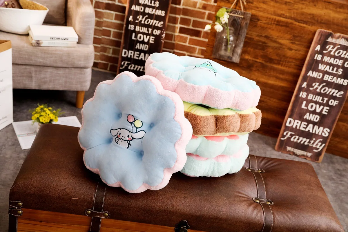 New Style Winter Office Soft Seat Cushion Multi-functional Cartoon Butt Pad Square Seat Cushion
