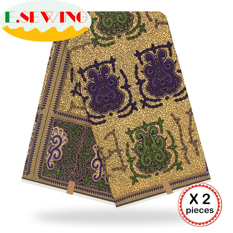 Анкара африканская вощеная ткань принтом 12 ярдов хлопок настоящий голландский воск Гана нигерийский стиль для шитья африканские платья одежда 30
