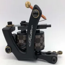 Новые 4 цвета катушки татуировки машина 10 основы катушки чугунные ручной работы татуировки пистолеты машина для Liner Shader