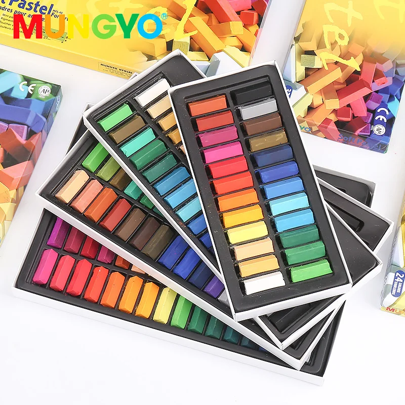 MUNGYO MPS 64/48/32/24 Цвет s мягких пастельных тонах ed Мел Сделай Сам DIY бигуди для волос