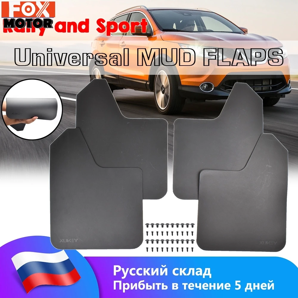 Universal Fit Moulded Mudflaps splash Guard Fender Front or Rear Fits Astra /& Various Models