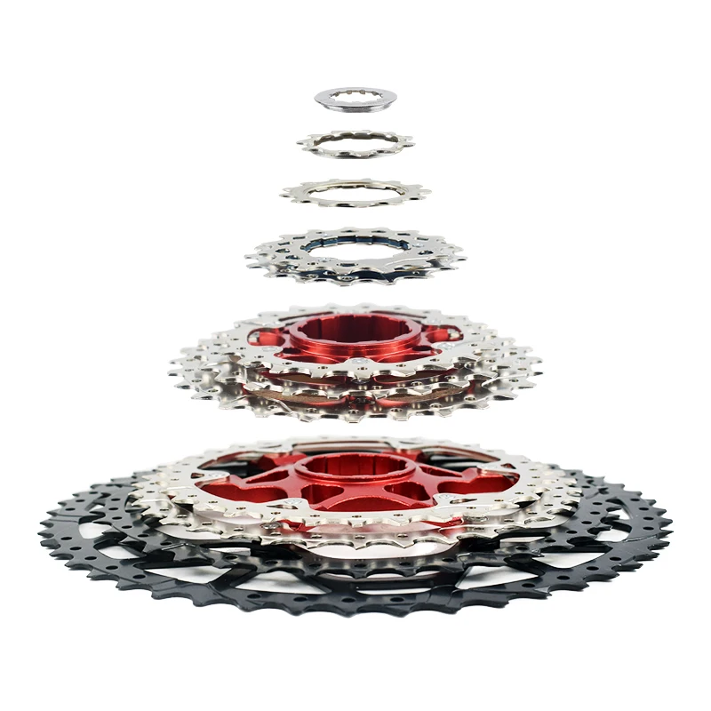 1pc 8 9 10 11 Speed Mountain Bike Cassette Freewheel 8v 9v 10v 11v MTB Bike Cassette Bicycle Freewheel Bikes Sprocket Parts bicycle cassette,bike freewheel