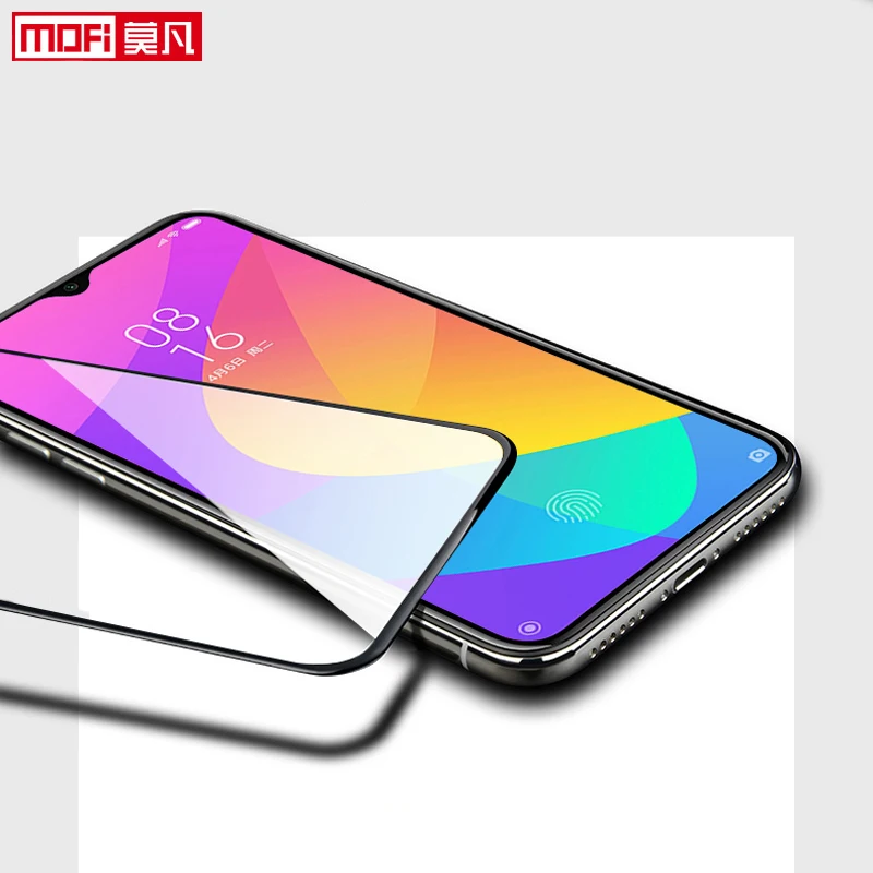Закаленное стекло для xiaomi mi cc9e полное покрытие протектор экрана предварительно mi um xiaomi cc9 Защитная стеклянная пленка 2.5D mofi изогнутый