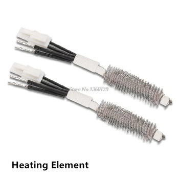 

2Pcs HEATING ELEMENT For 850B, 952, 952V LCD Display Desoldering Station Adjustable Electronic Heat Hot Air Gun Heater Whosale