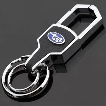 

Car Keychain for Subaru XV Forester Outback Forester Keyring Keychain Male Waist Padlock Keychain Accessories