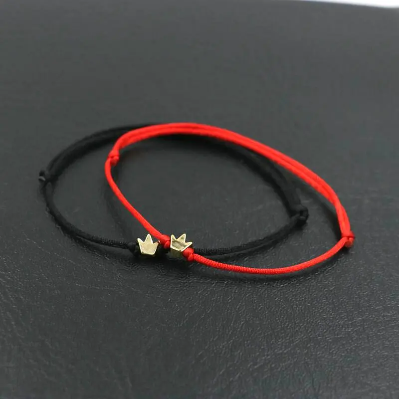 Fashion Lucky Copper Flower Charm Bracelet Thin Red Rope Thread String Braid Chakra Bracelets For Couples Men Women Gifts bracelet jewelry leather bracelets