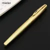 High quality  3019 Golden Business office Fine Nib Fountain Pen New student School Stationery Supplies ink pens ► Photo 3/5