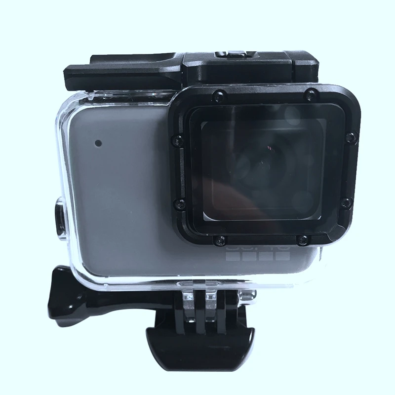 Чехол для дайвинга для Gopro Hero 7 Белый Серебряный Водонепроницаемый защитный чехол для камеры