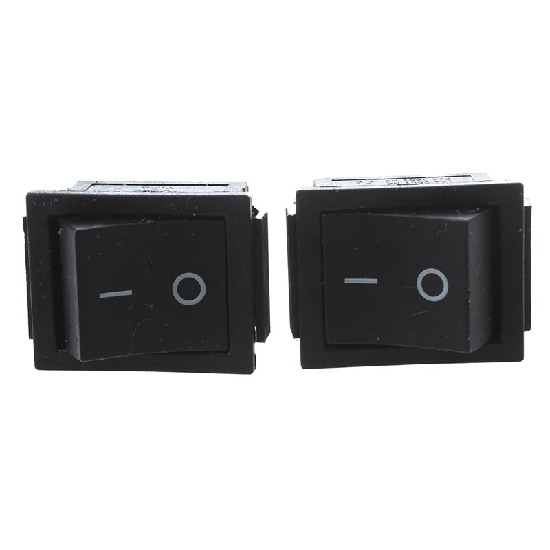 2 шт черный 4 штифта DPST вкл/выкл кулисный переключатель AC 250 V/15A 125 V/20A