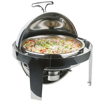 

180 Degree Cove Round Buffet Stove Electric heating Breakfast Insulation Stove Alcohol Or Electric Furnance