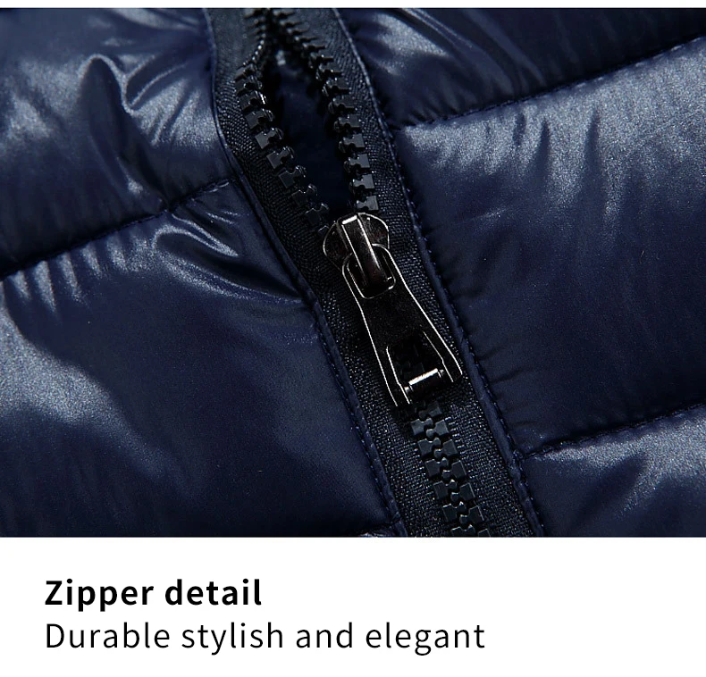 Zipper detail, durable, stylish and elegant