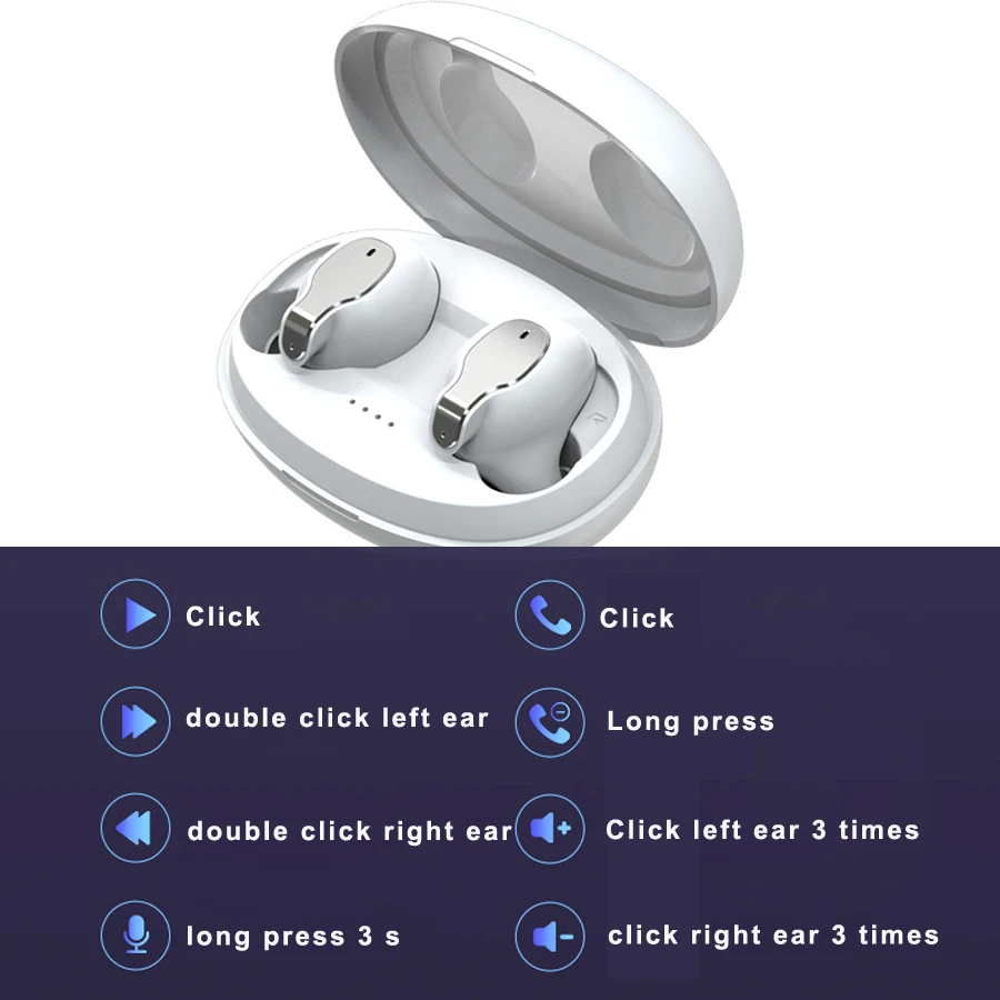 Macaron TWS Bluetooth беспроводные наушники сенсорная гарнитура стерео с микрофоном для