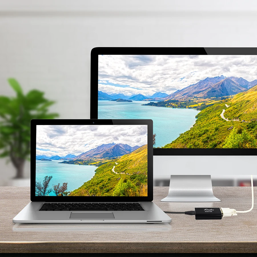 Преобразователь USB 3 0 в HDMI преобразователь 2 VGA DVI для windows 10/Mac Os. Видеоконвертер