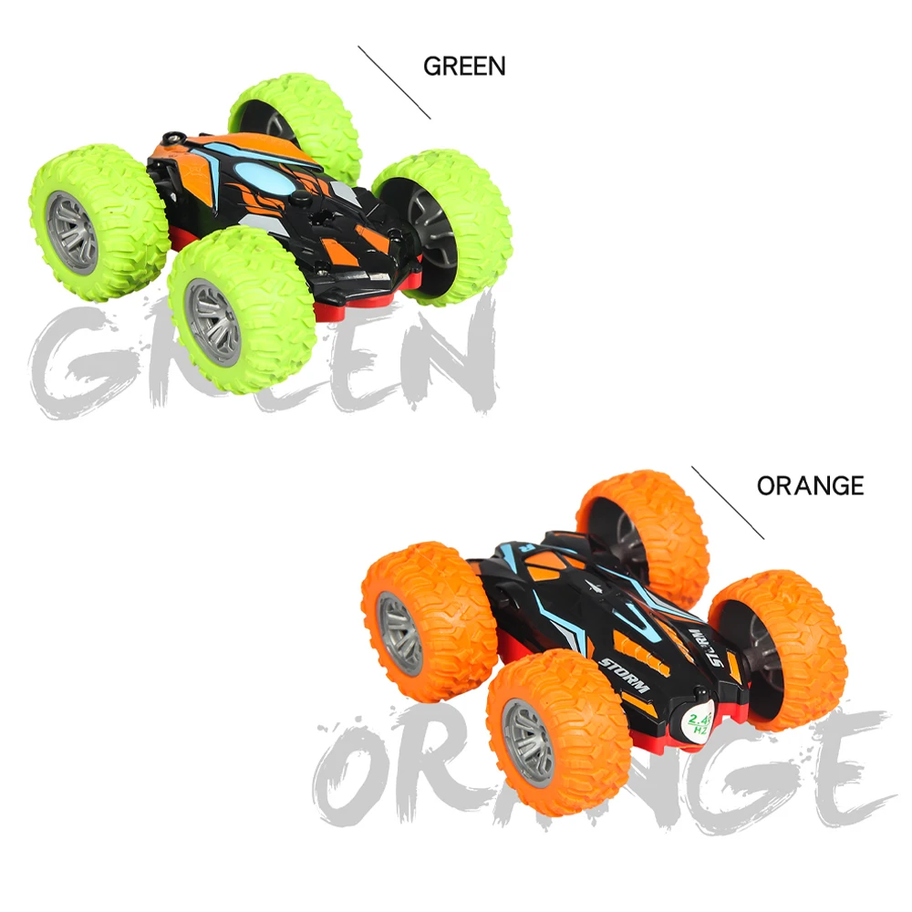 Create Toys 8031 1/48 RC Stunt Car 2,4G двухсторонний Флип 360 'Вращение внедорожный альпинистский гоночный автомобиль для детей подарок