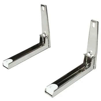 

Heavy Duty Folding Shelf Brackets Support Frame Steel Foldable Stretch Shelf Rack Microwave Oven Wall Mount Bracket 50PB