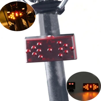 

XANES STL06 COB LED Wireless Remote Control Smart Bike Tail Light USB Charging Warning Lamp Lantern Spotlights Bicycle Torch
