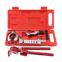

11Pcs Pipe Flaring Kit Brake Fuel Tube Repair Flare Kit With Cutter Bending Tool Set 3/16in-5/8in Metal Tubing Extension Tools