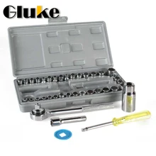 

40pcs Ratchet Wrench Socket Set Key Spanner Combination Motorcycle Car Repair Tool Set Hand Tool Kit Extension Bar Hex Sockets
