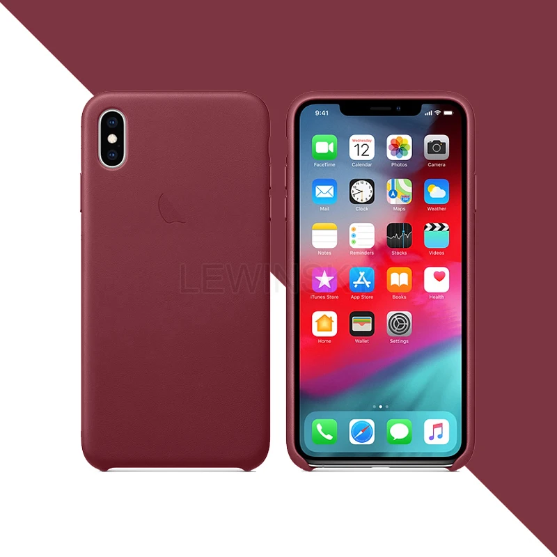 Официальный кожаный чехол для iphone 11 Pro 7 8 Plus Xs MAx X XR с логотипом чехол для iphone 11 Pro max 7 8 Plus X XR чехол