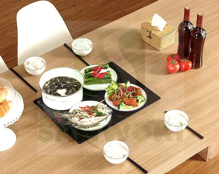 Electric Food Insulation Board Food Heating Plate Heat Preservation Table  Soup Warming Plate Keeps Warm Dining-table Heater - Food Processors -  AliExpress